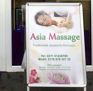 Düsseldorf asia massage Woher weiß